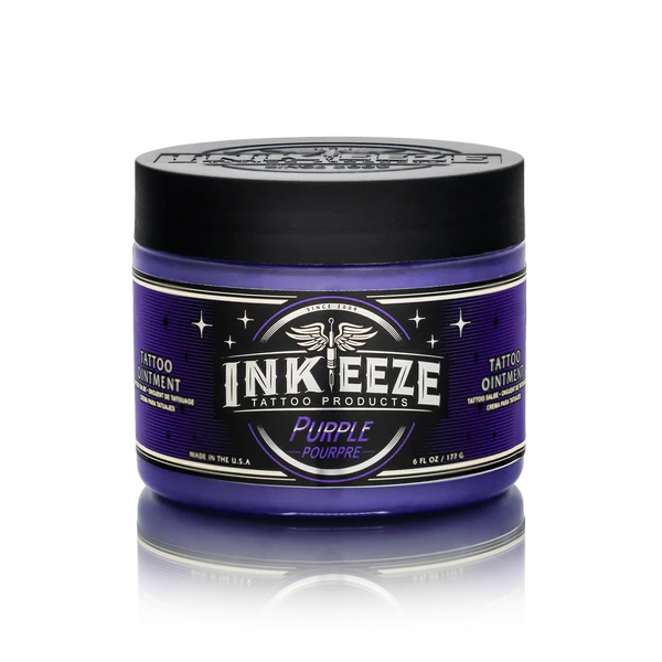 INK-EEZE PURPLE GLIDE TATTOOING  OINTMENT - 6OZ-1