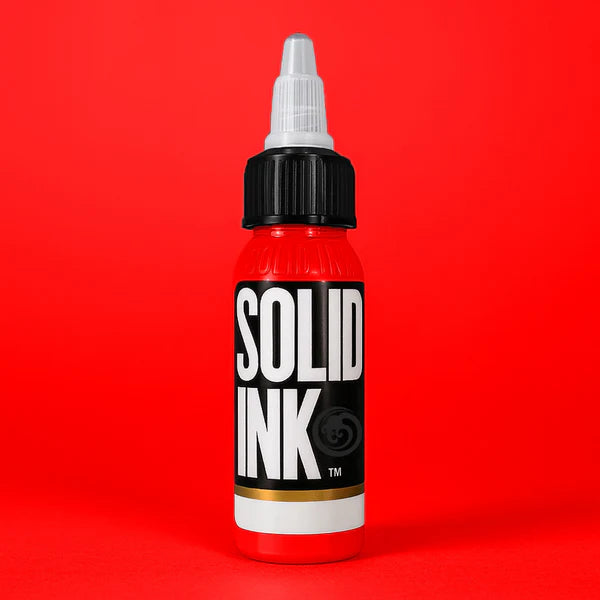 RED - SOLID INK