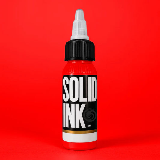 RED - SOLID INK
