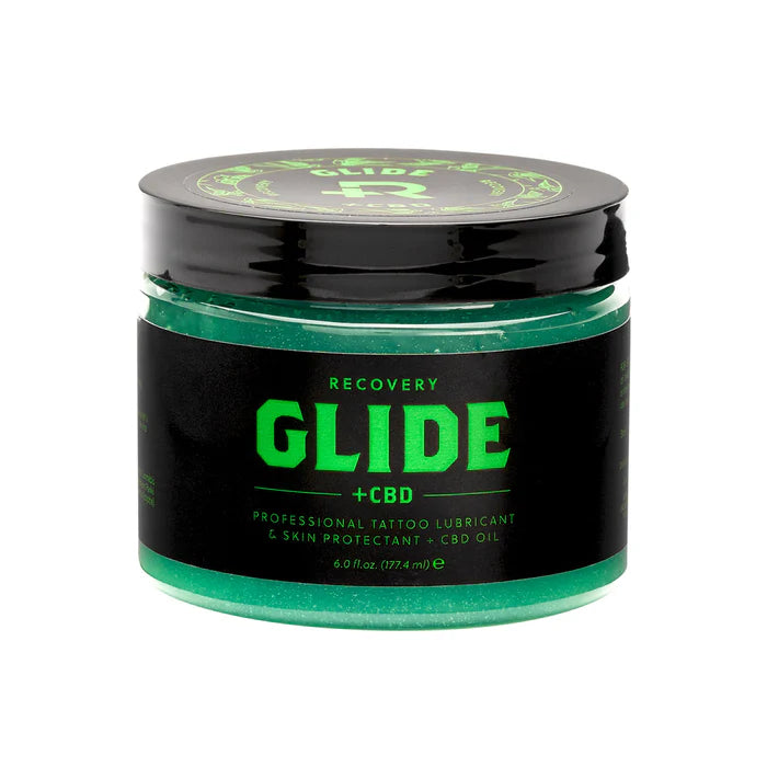 Recovery Tattoo Glide — 6 fl oz Jar - single or case of 12-1