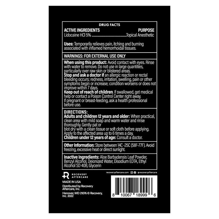 RECOVERY NUMBING SPRAY 4OZ BOTTLE-3