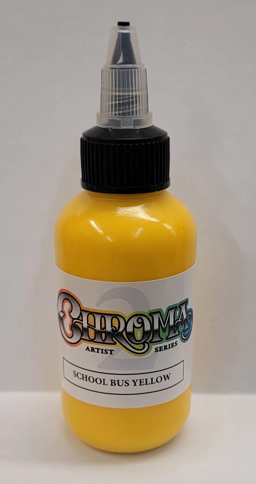 Chroma Tattoo Ink - School Bus Yellow 1 oz-1