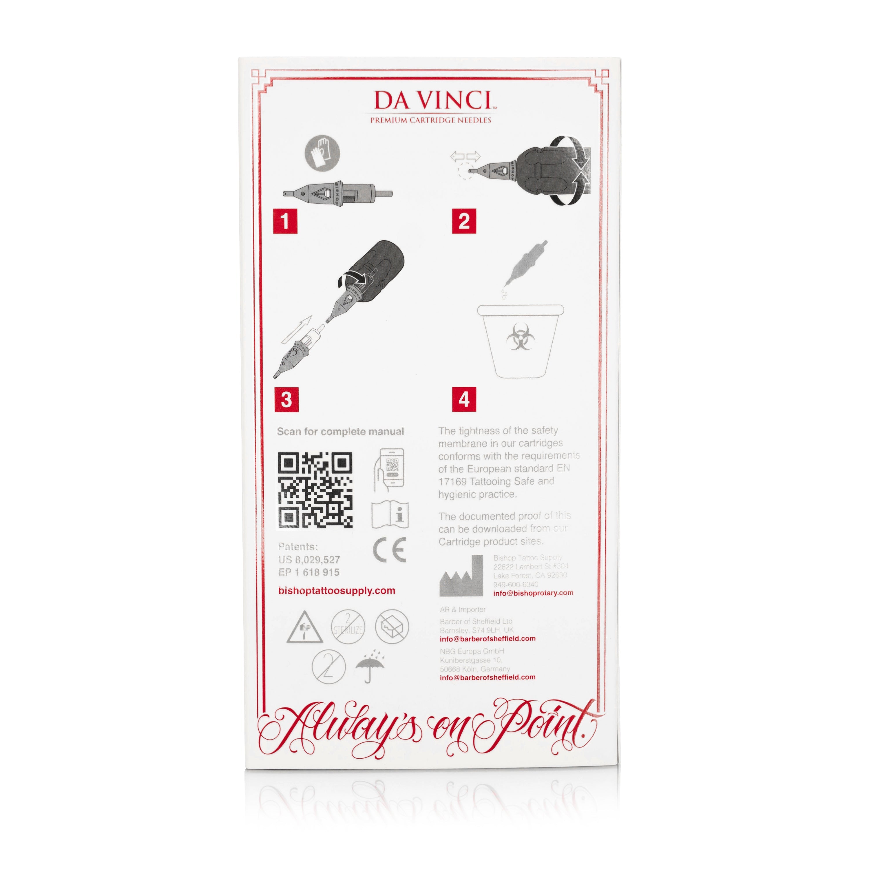 Da Vinci V2 Troshin - #3RLONLY Cartridges - 40pcs-6