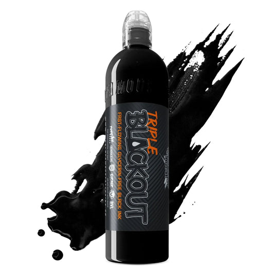 WORLD FAMOUS - TRIPLE BLACKOUT TATTOO INK