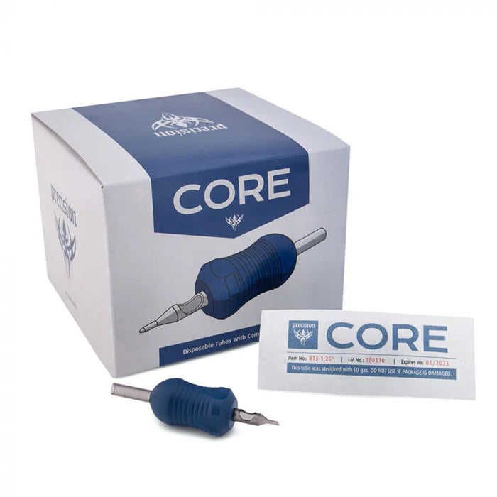 CORE TUBE AND GRIP SET 1.25" CONTOUR DISPOSABLE GRIPS (BOX OF 20) - PICK TIP STYLE-1