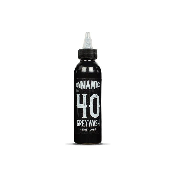 DYNAMIC GREYWASH TATTOO INK SET WITH MIXING SOLUTION 5 BOTTLES 4OZ-6