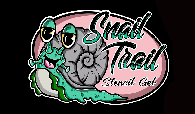 Snail Trail Stencil Gel (Size: 8 oz)-2