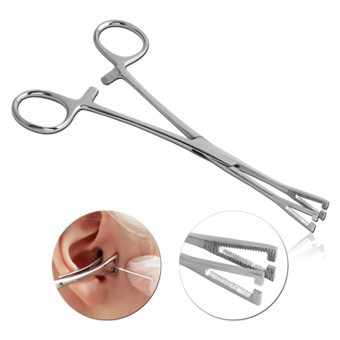 MULTI PURPOSE 6.5" HEMOSTAT FORCEPTS - ROUND END-1
