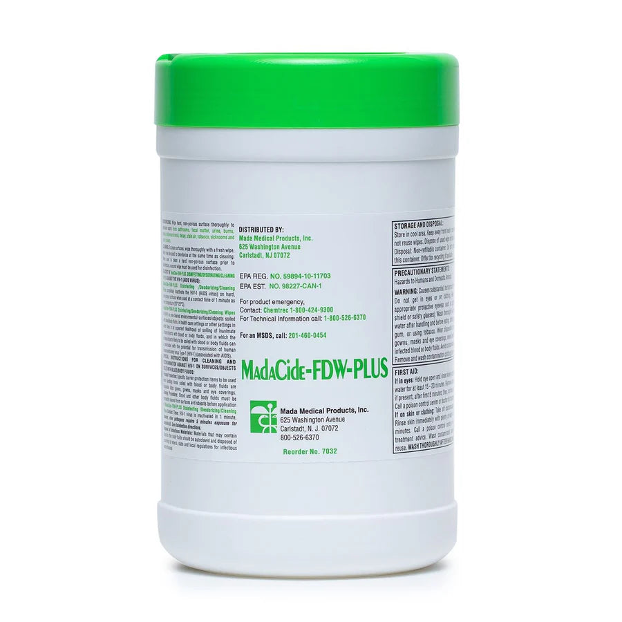 Tub of Madacide-FD Wipes — Medical Grade Infection Control-1