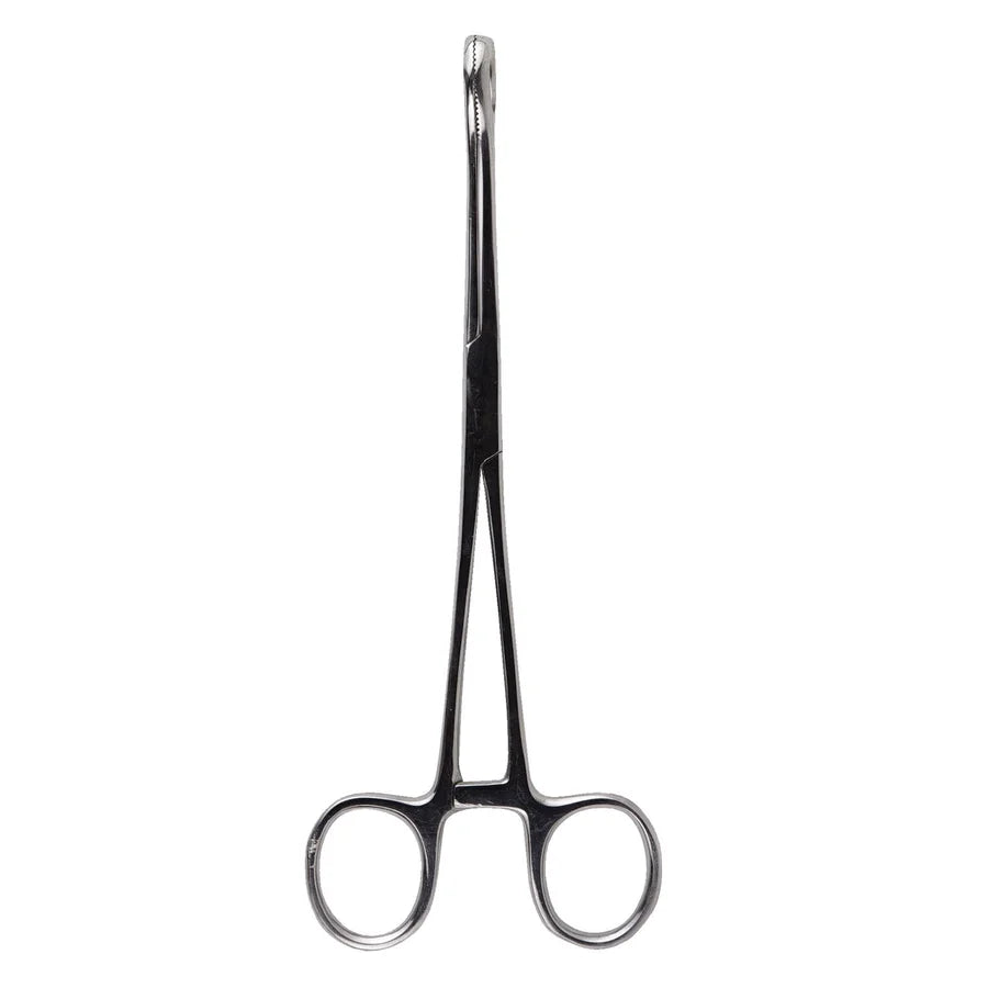 PENNINGTON NON SLOTTED 6" STEEL FORCEPS-1