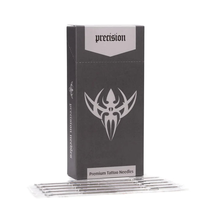 PRECISION ROUND LINER NEEDLE ON BAR TATTOO NEEDLES - Choose Your Size and Grouping - Price Per Box