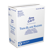 DYNAREX DYNA-CARE Twin Blade Razors - 300 PER CASE