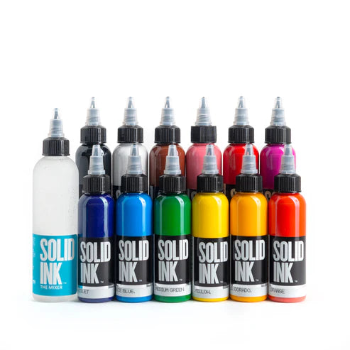 12 COLOR SET - SOLID INK-1