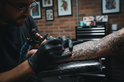 Tattoo Artist at Work
