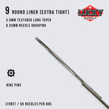 LUCKY SUPPLY- ROUND LINERS- PICK SIZE-8